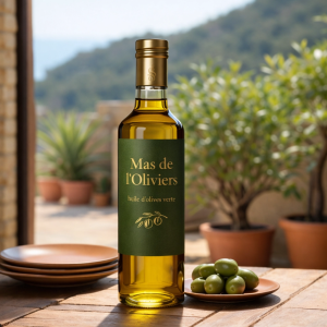 HUILE D'OLIVES VERTE